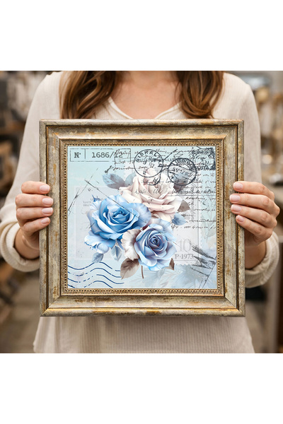 Dekorsiahome Antique Framed Decorative Painting Dk0049