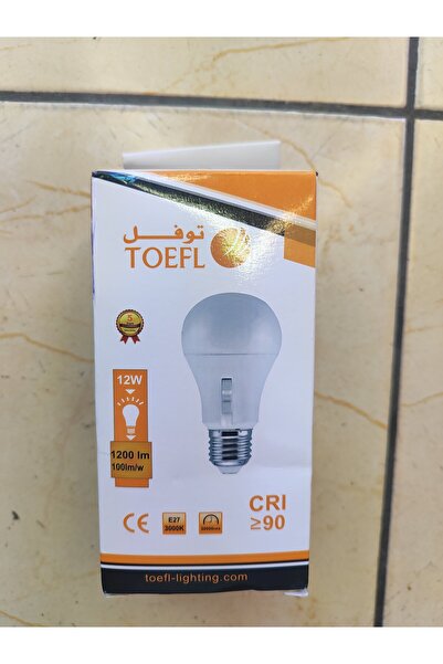 TOFEL لمبة LED بخمسة ألوان