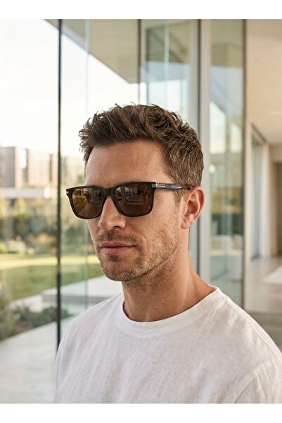BLACK 8342 C4 Polarized Men's Sunglasses