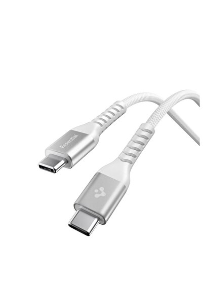 Spigen Cablu USB-C Esențial 100W 1m bia≈Çy