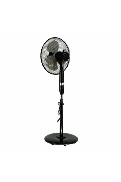 Volteno Ventilator de masă negru + telecomandă, 40cm, bază.