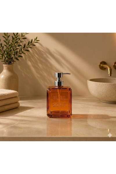 balsa group Mrk Model Colored Thick Glass Liquid Soap Dispenser 500ml