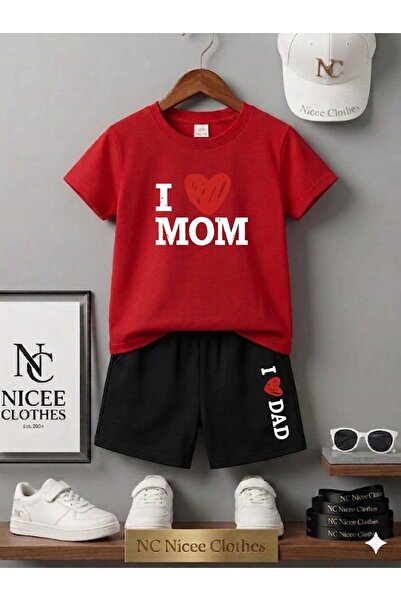 NC Nicee Clothes LETNJA DEČJA MAJICA I KRATKE PANTALONE UNISEKS (ŠTAMPA JA VO...