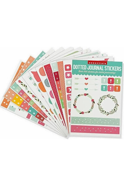Peter Pauper Press Autocolante pentru Bullet Journal Planner 500 buc