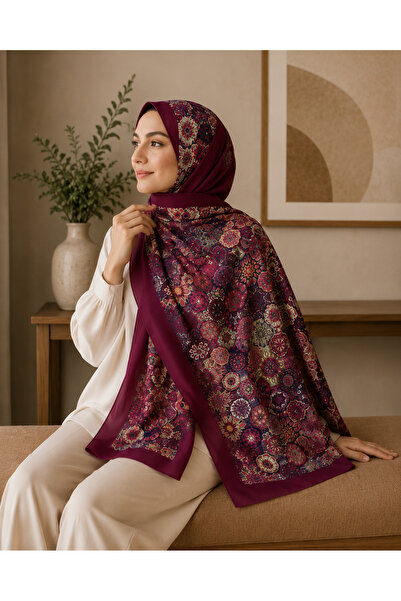 4seasons scarf Crepe Chiffon Veil