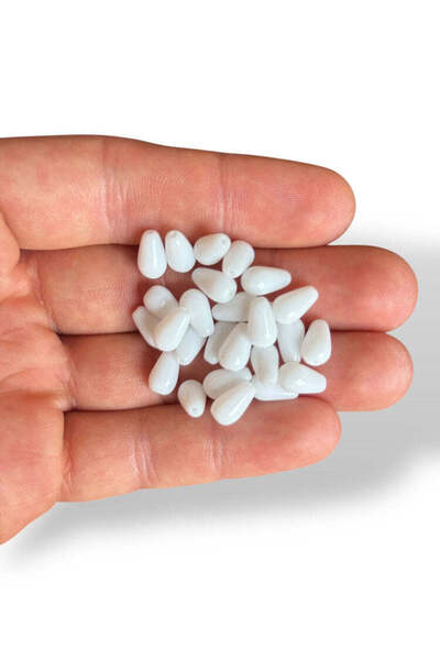 Bozhi Bead Set 10Gr Czech Glass Beads - Czech Glass Beads Scale
