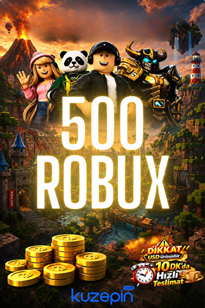 kuzepin 500 Robux USD