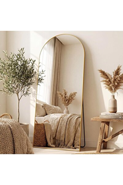 RIDGE 180X80Cm Elegant Design Big Size Mirror - Metal Frame and Back Mount Mi...
