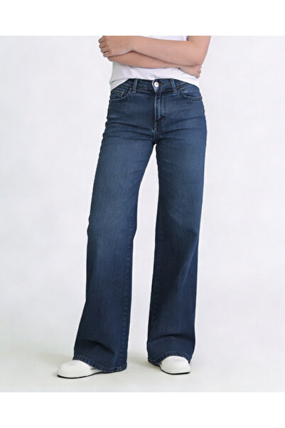 Monmark Wide Leg Denim Kemerli