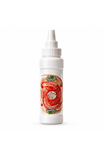 gülsan NATURELLO TOPPİNG SIVI SOS 350 GR ÇİLEKLİ | Tatlı, Waffle, Pasta ve Do...