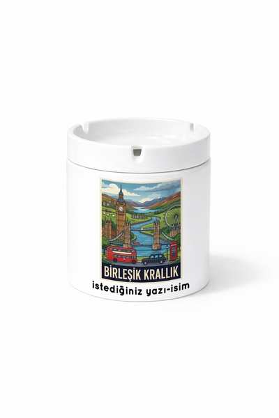 Kirbi Reklam United Arab Emirates - Uae City Printed Ashtray Ashtray Gift