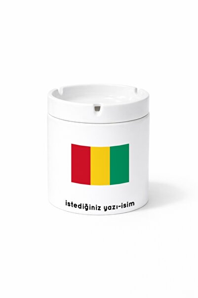 Kirbi Reklam Country Gn Guinea Guinea Flag Flag Double Sided Printed Ashtray ...