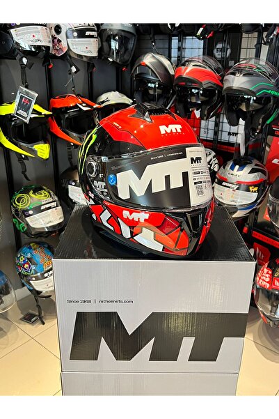 MT Helmets KASK MT FF106B TARGO S PIQUERAS B5 PARLAK (ŞEFFAF VİZÖR)