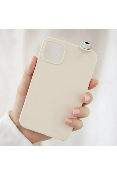 lotusbybuket iPhone 13 Delightful Coffee Figured Silicone Case