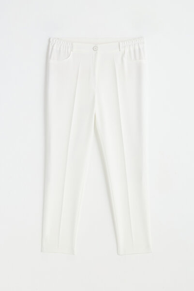 Nihan Plus Size Pants - Ecru