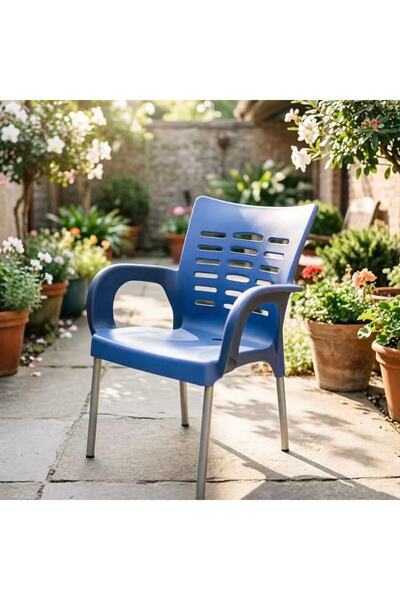 Bleco Breathable Thickened Plastic Reception Chair For Household