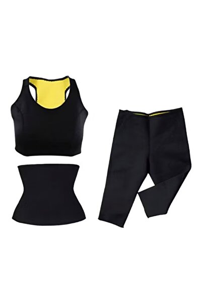 Primo Women's Neoprene Sauna Suit Workout Set - Hot Sweat Body Shaper Vest, W...