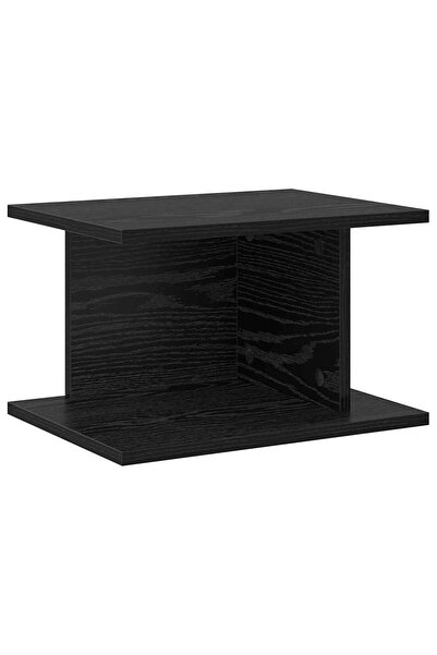vidaxl Noptieră Stejar Negru 40 x 30 x 25 cm Lemn compozit
