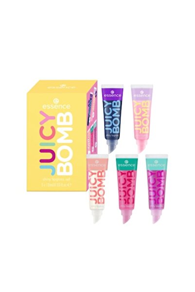 Essence Set de luciu de buze strălucitor Juicy Bomb
