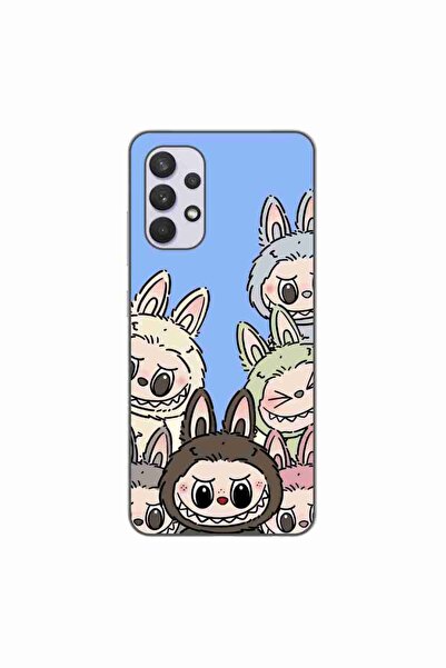 OEM Husa compatibila cu Samsung Galaxy A32 4G Silicon Gel Tpu Model Labubu Pa...