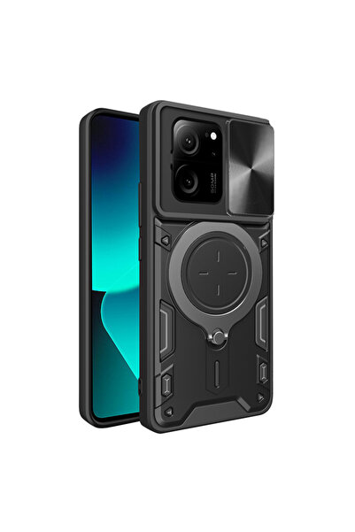 OEM Θήκη για Xiaomi 13T / Xiaomi 13T Pro, Νότιος Ουρανός, Προστασία, μαύρο