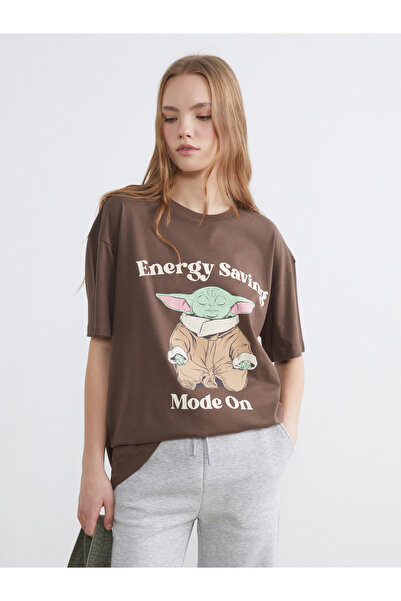 LC Waikiki Tricou de damă cu imprimeu Mandalorian
