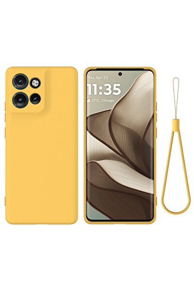 sscase Solid Color Θήκη Σιλικόνης Yellow (Motorola Edge 50 Neo/Edge 60 Neo)