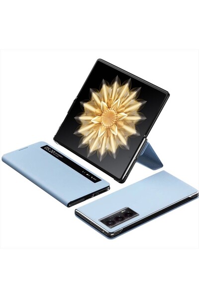 sscase View Window Business Θήκη Βιβλίο Blue (Honor Magic V2 5G)