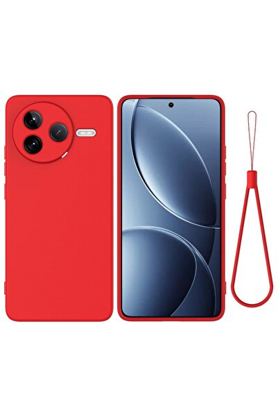 sscase Solid Color Θήκη Σιλικόνης Red (Xiaomi Poco F7 Pro 5G)