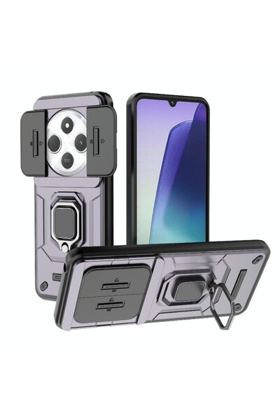 sscase Sliding Camshield Σκληρή Θήκη με Δαχτυλίδι Purple (Xiaomi Redmi 14C 4G...
