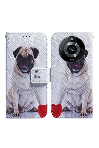 sscase Colored Drawing Θήκη Πορτοφόλι Pug (Realme 11 Pro 5G / 11 Pro Plus 5G)