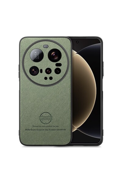 sscase Cloth Cover Σκληρή Θήκη Green (Xiaomi 15 Ultra 5G)