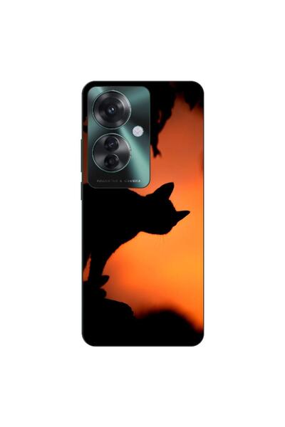 OEM Husa compatibila cu Oppo Reno11 F 5G Silicon Gel Tpu Model Halloween Pisi...