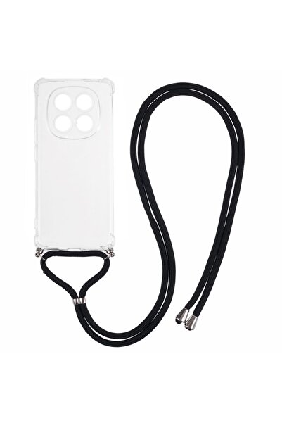 sscase Θήκη Σιλικόνης με Λουράκι Transparent (Xiaomi Redmi Note 15 Pro 5G)