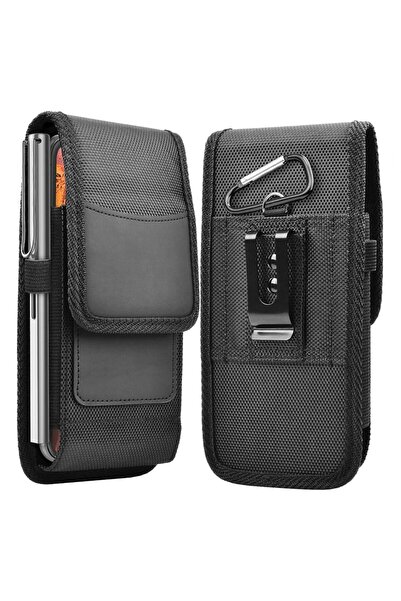 sscase Θήκη για Smartphones Large Black (Universal Θήκες Ζώνης)