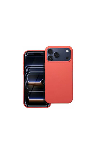 OEM Husa Orange Cu Microfibra Compatibila Pentru iPhone 17 Pro Max