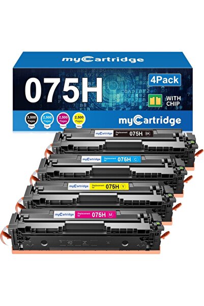 Canon 075H TONER ÇİPLİ YUKSEK KAP. Color MF664 MF662Cdw LBP647Cdw LBP640C MF6...