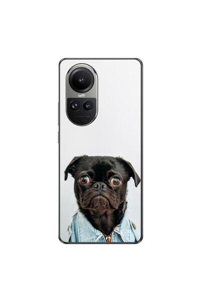 OEM Калъф, съвместим с Oppo Reno10 5G, силиконов гел TPU, с модерен десен на ...