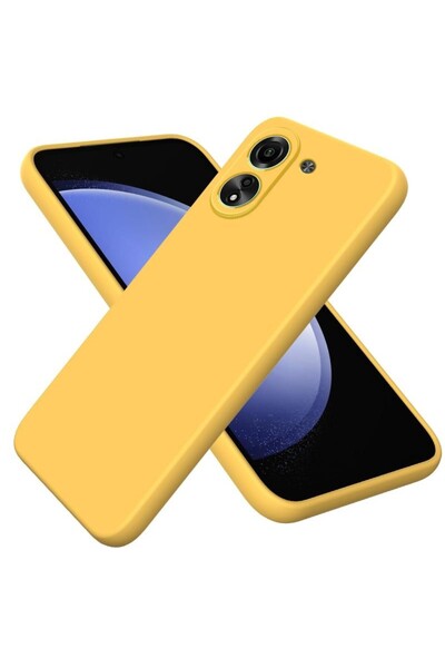 sscase Solid Color Θήκη Σιλικόνης Yellow (Xiaomi Redmi 13C/Poco C65)