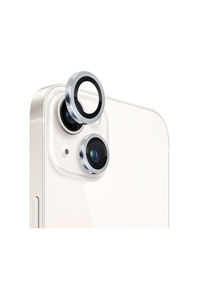 sscase Apple iPhone 13/13 Mini NORTHJO Κρίκοι Προστασίας για Κάμερα Silver