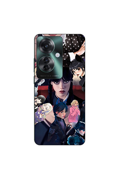 OEM Husa compatibila cu Oppo Reno11 F 5G Silicon Gel Tpu Model Wednesday Adda...