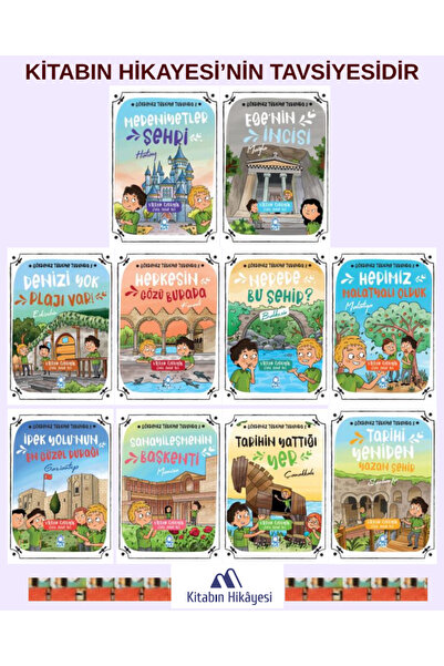 Timaş Çocuk 4. Sınıf Hikaye Seti- Gökdeniz Türkiye Turunda 2 - (10 Kitap)