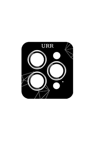 Fuchsia Urr iPhone 16 Pro Max Fan Series Ar Camera Lens Protector - Silver