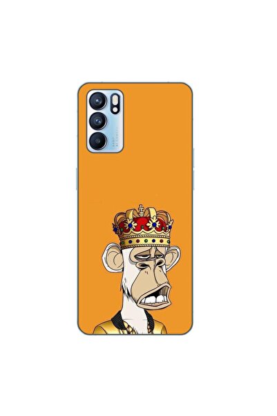 OEM Husa compatibila cu Oppo Reno6 5G Silicon Gel Tpu Model NFT Royal Ape