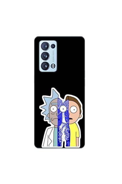 OEM Husa compatibila cu Oppo Reno6 Pro 5G Silicon Gel Tpu Model Rick And Mort...
