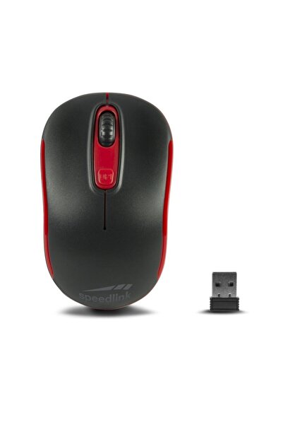 Speedlink SL-630013-BKRD Wireless Mouse, Red/Black