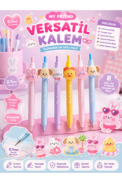VERSATİL KALEM - ANİMALS 0,7mm
