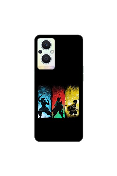 OEM Husa compatibila cu Oppo Reno7 Lite Silicon Gel Tpu Model Demon Slayer Team