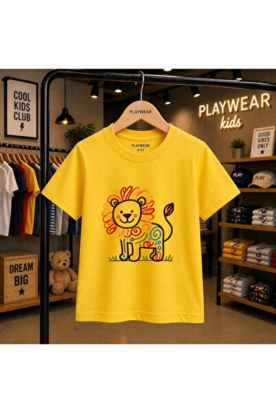 playwear Crtani Arslan printani 100% dječja unisex majica 5 6 -7 8-9 10 -11 1...
