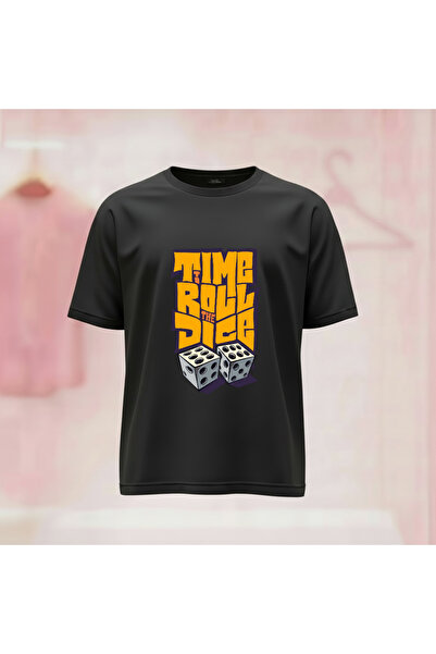 Vordevia Μπλουζάκι Unisex με στάμπα και φαρδιά λαιμόκοψη